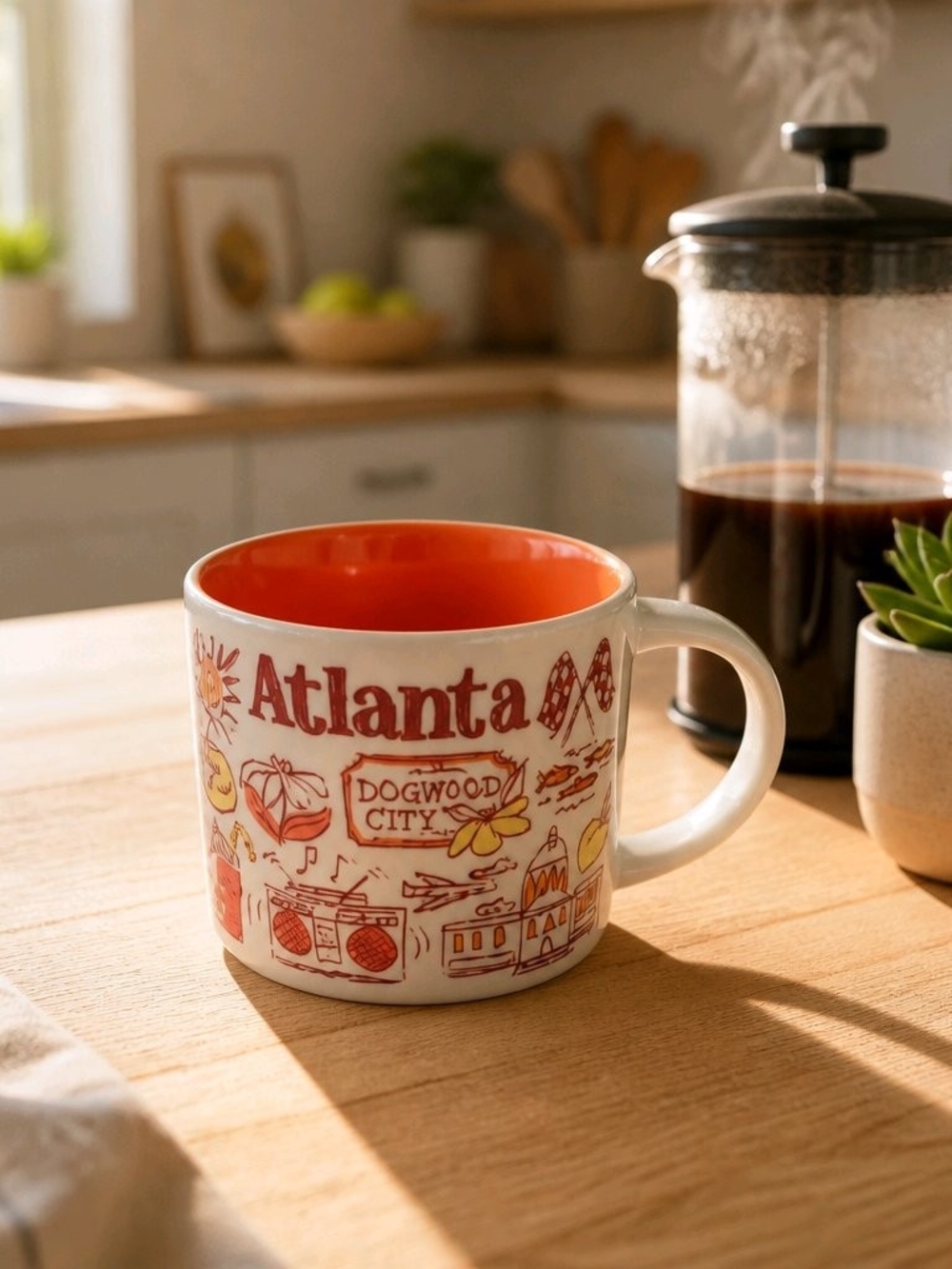Starbucks Been There Series Atlanta Ceramic Coffee Mug